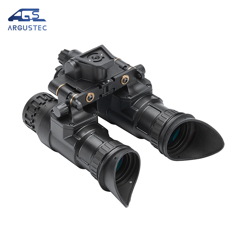 Sécurité Binoculaire de vision nocturne de la caméra à la main pour la défense des frontières